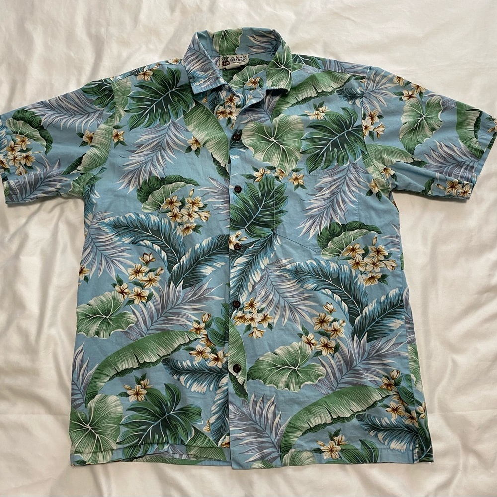 Vintage Floral, Hawaiian Shirt